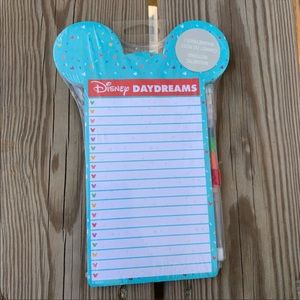 NWT! Disney Daydreamers Magnetic Note Pad